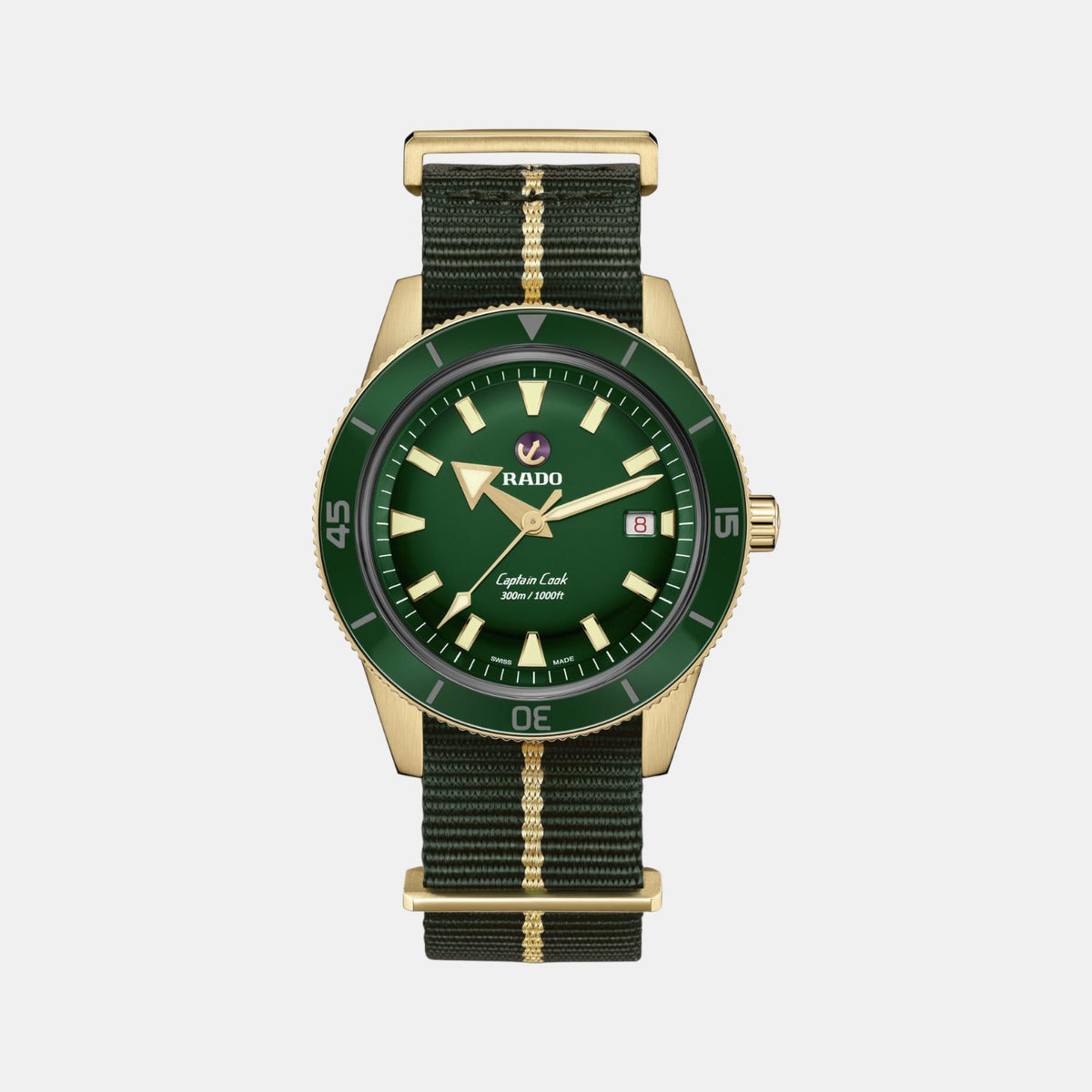 Rado Round Green Analog watch