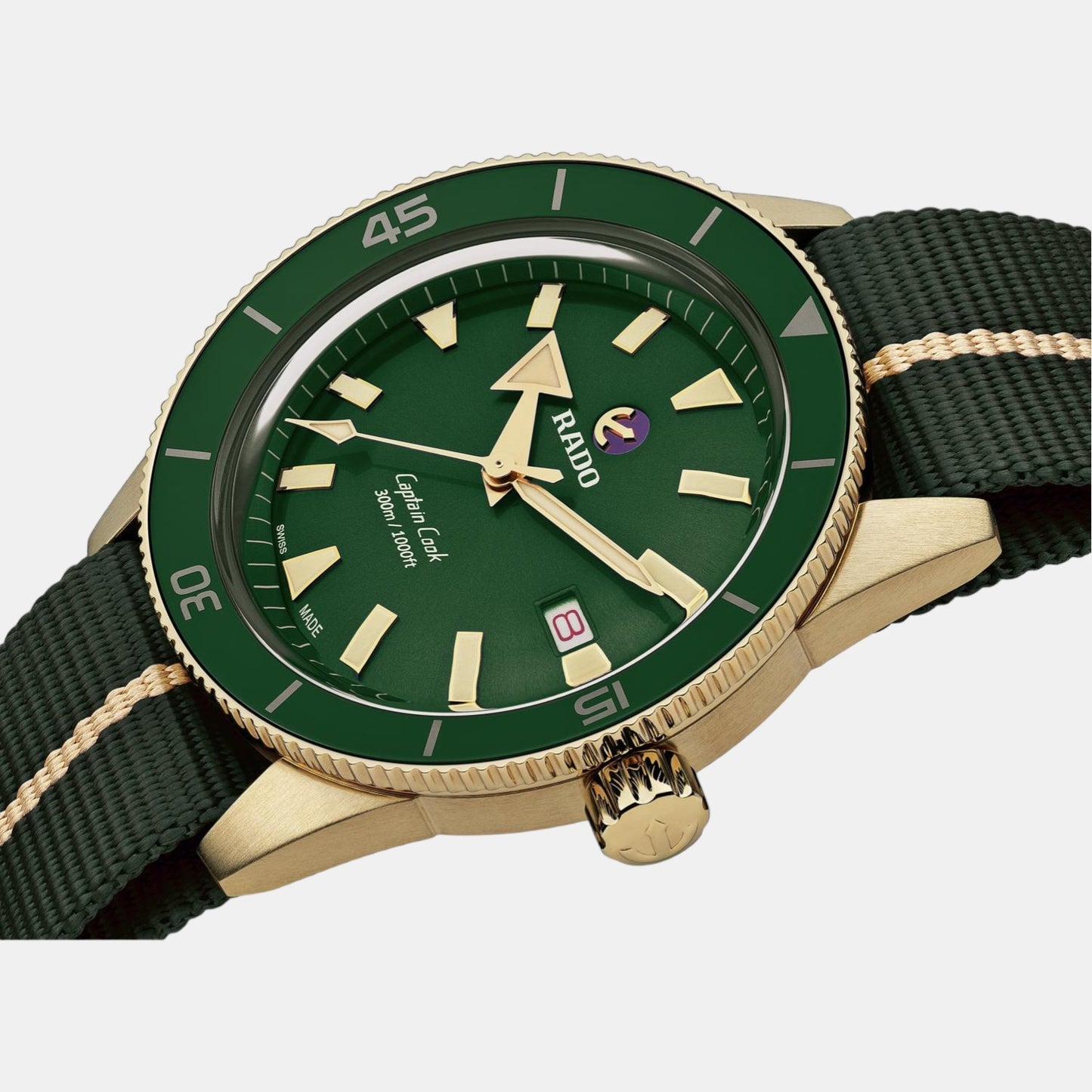 rado-bronze-green-analog-men-watch-r32504317