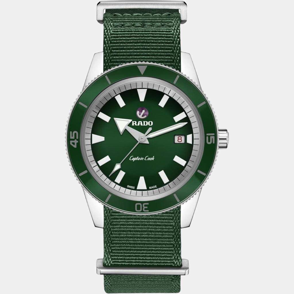Rado Men Round Green watch