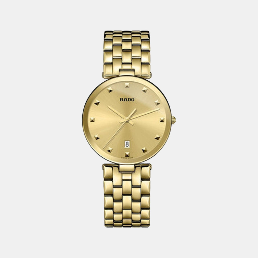 Rado Round Gold Analog watch