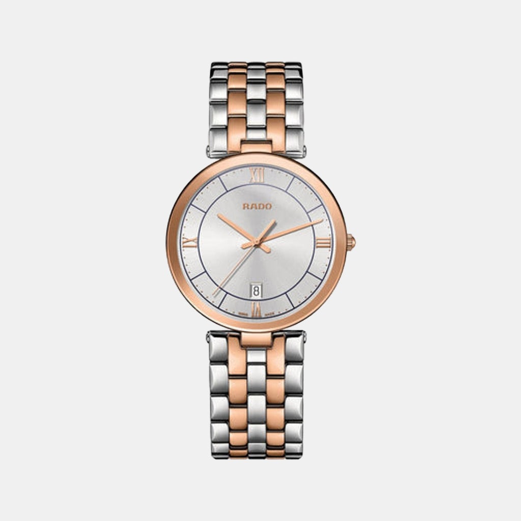 Rado Round Silver Analog watch