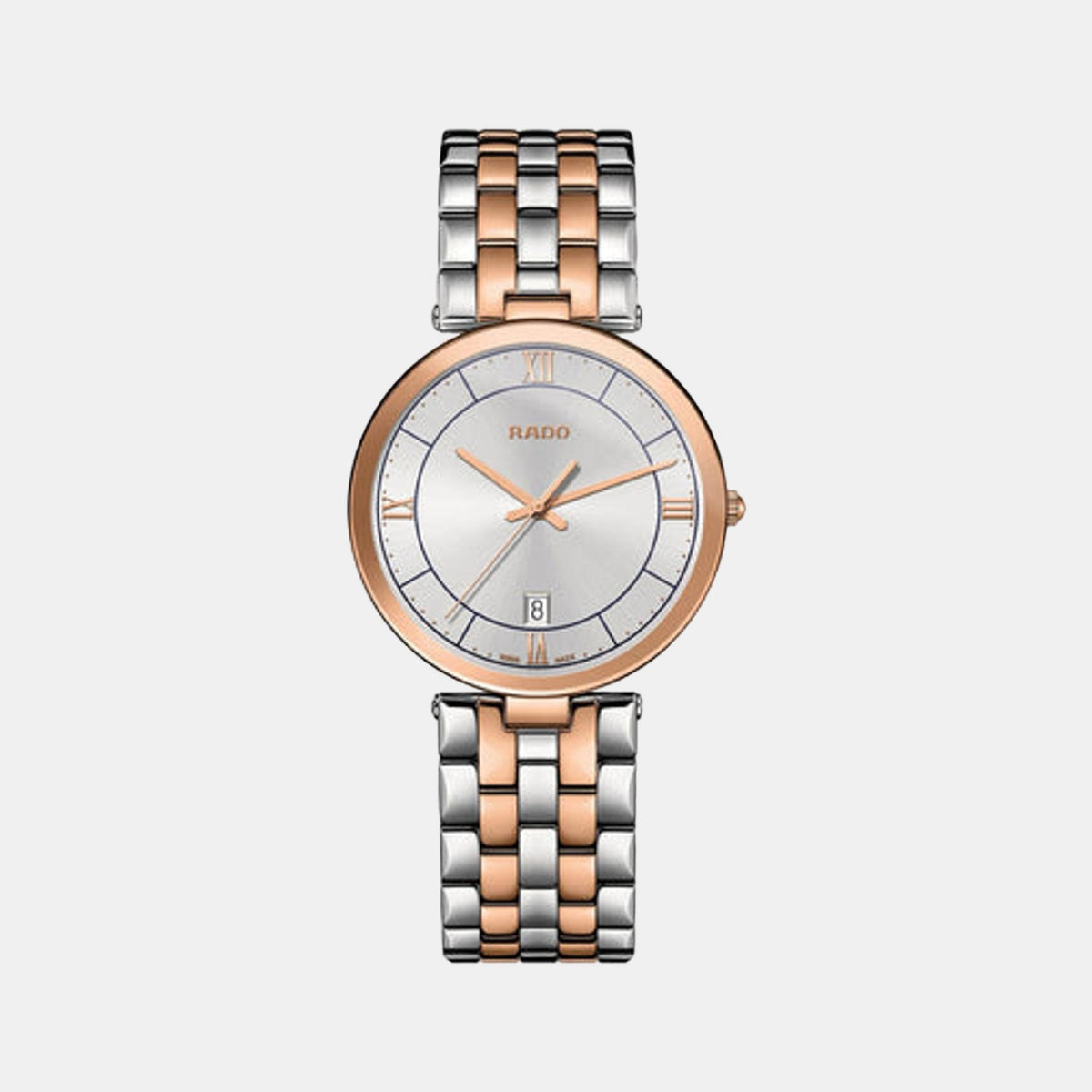 Rado Round Silver Analog watch