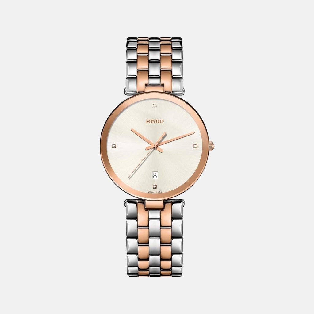 Rado Round Silver Analog watch