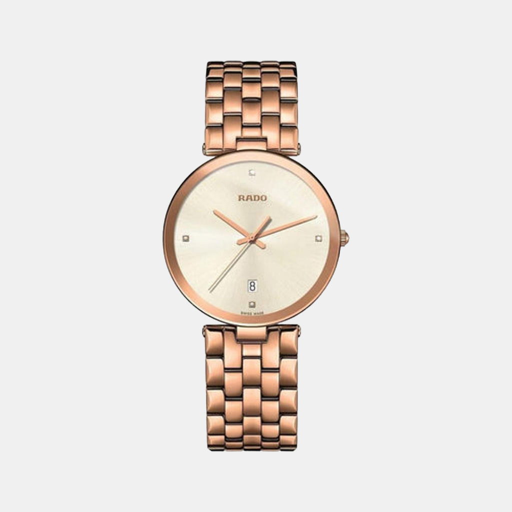 Rado Round Beige Analog watch