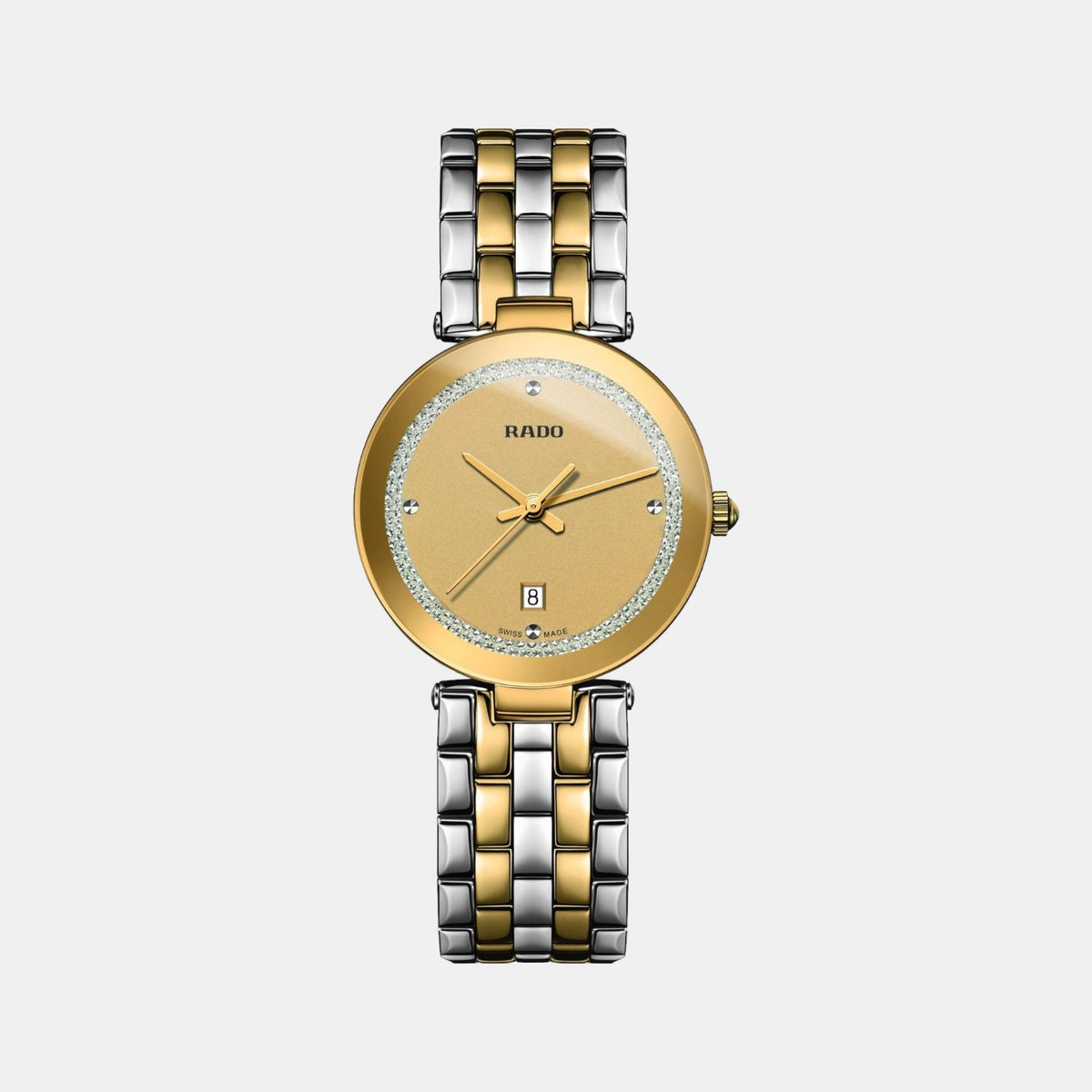 Rado Round Gold Analog watch