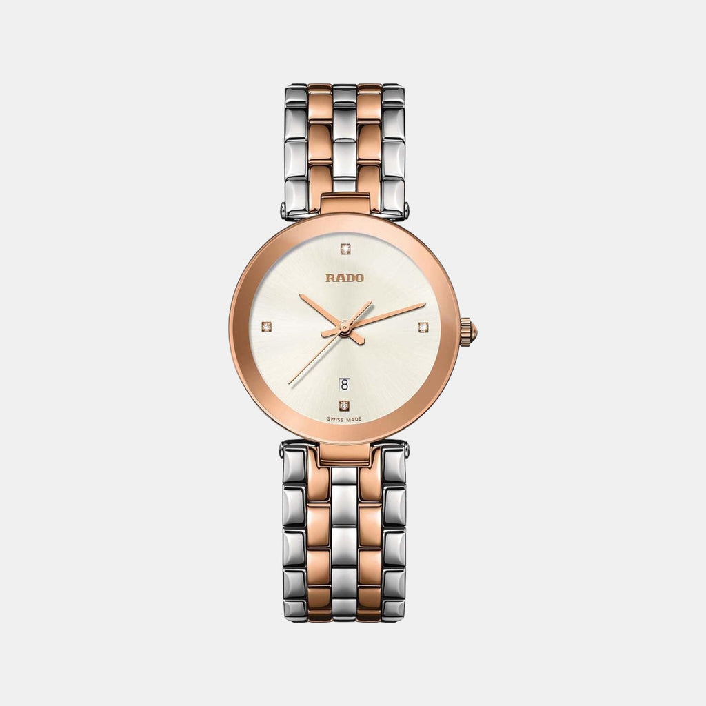 Rado Round Silver Analog watch
