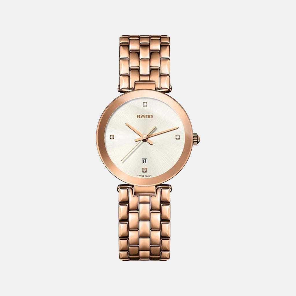 Rado Round Silver Analog watch