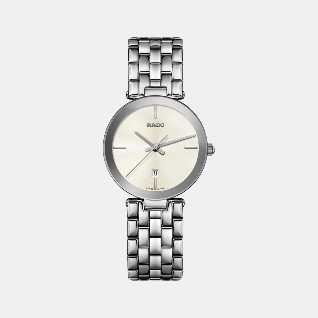 Rado Round Silver Analog watch