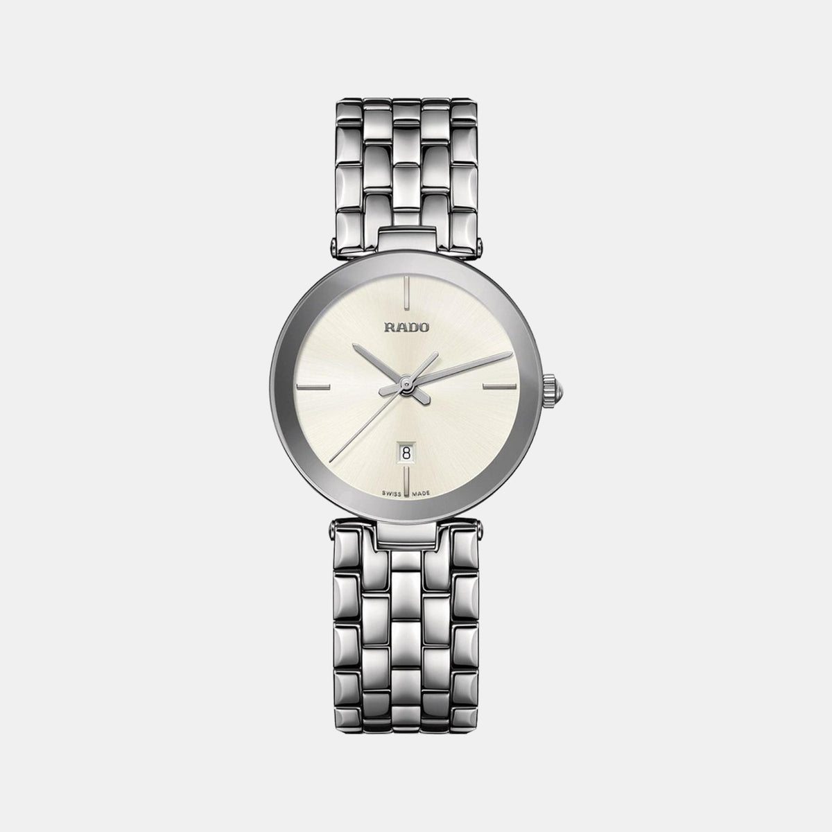 Rado Round Silver Analog watch