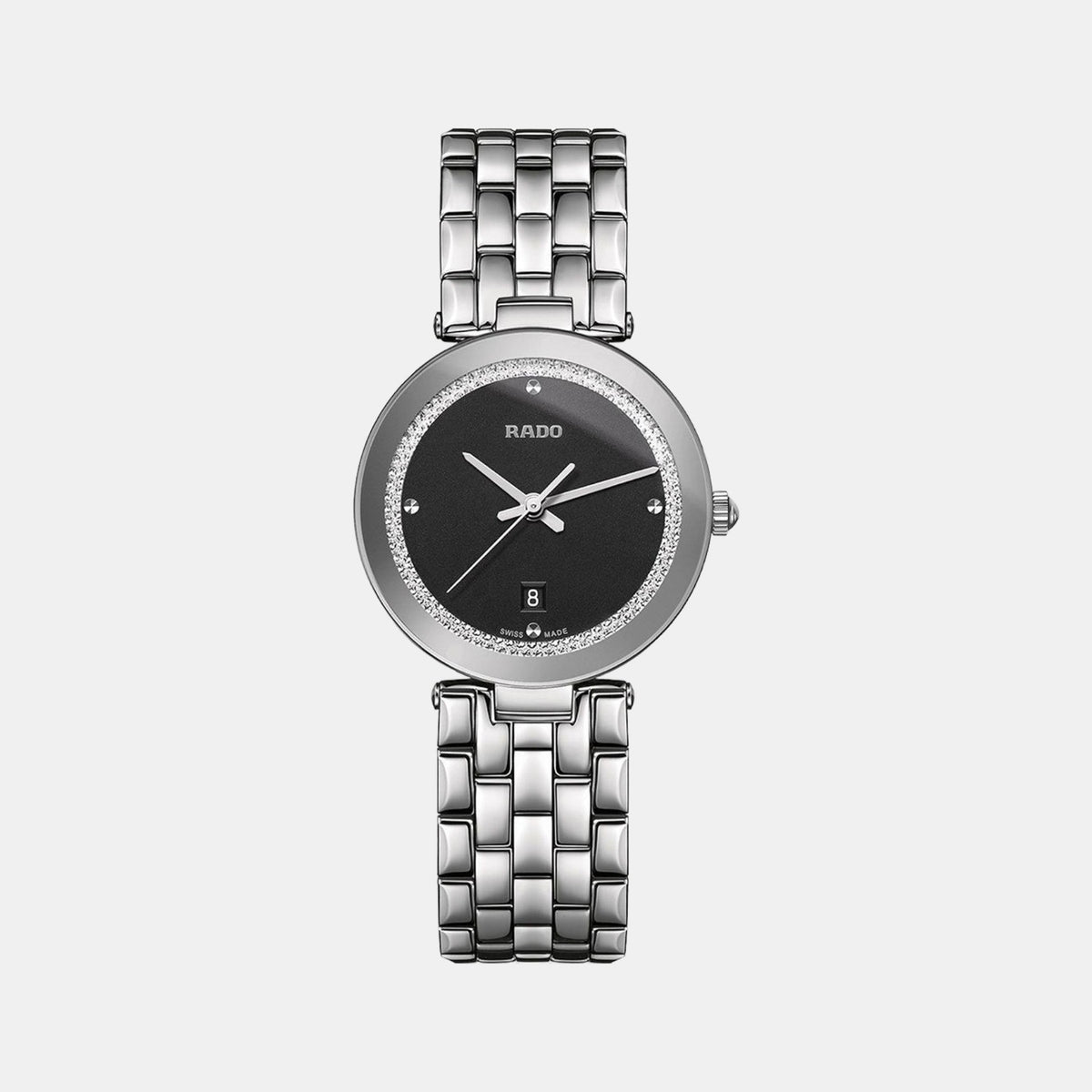 Rado Round Silver Analog watch
