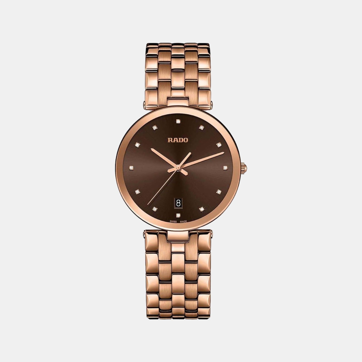 Rado Round Brown Analog watch