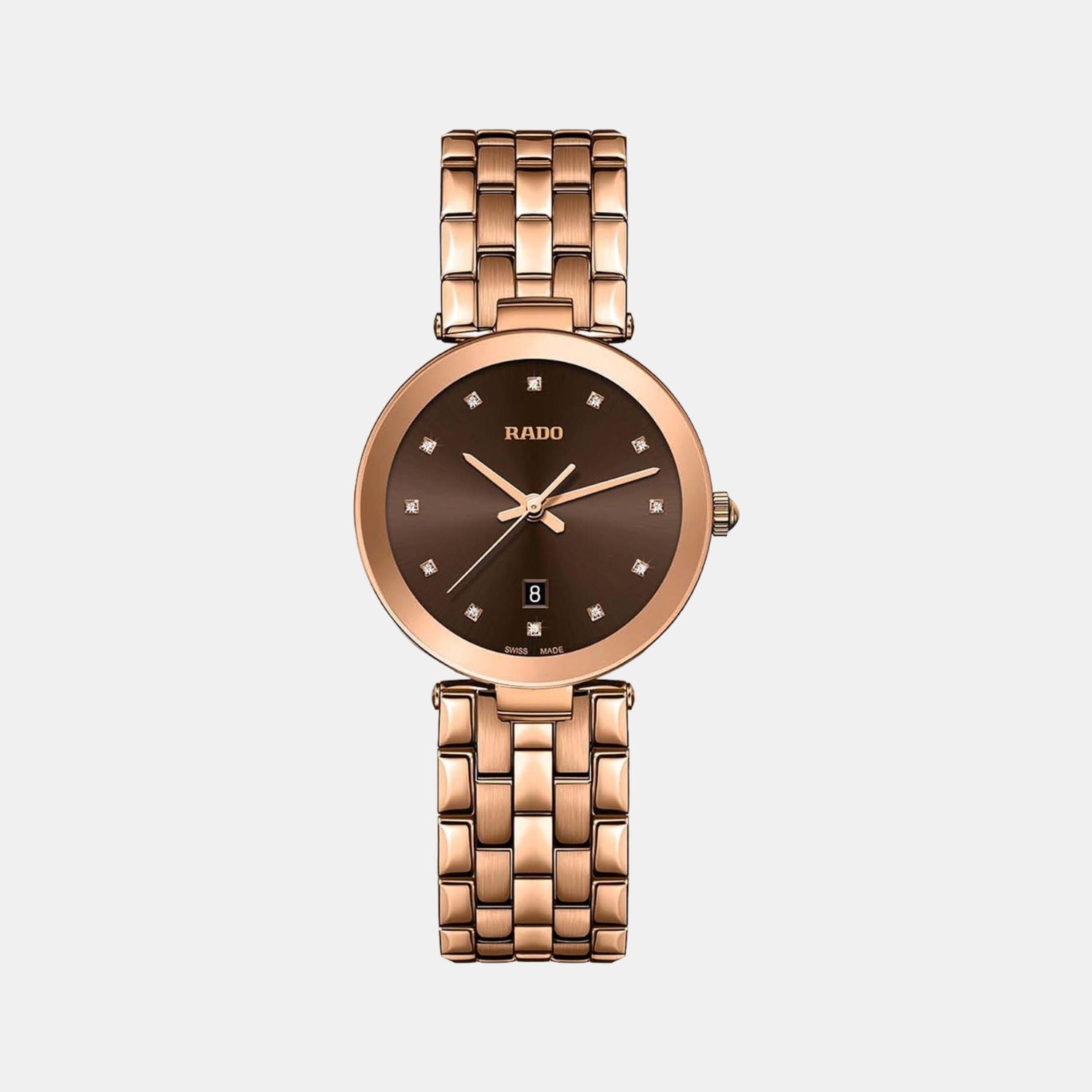 Rado Round Gold Analog watch