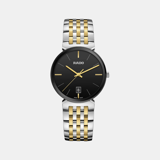 rado-stainless-steel-black-analog-unisex-adult-watch-r48912153