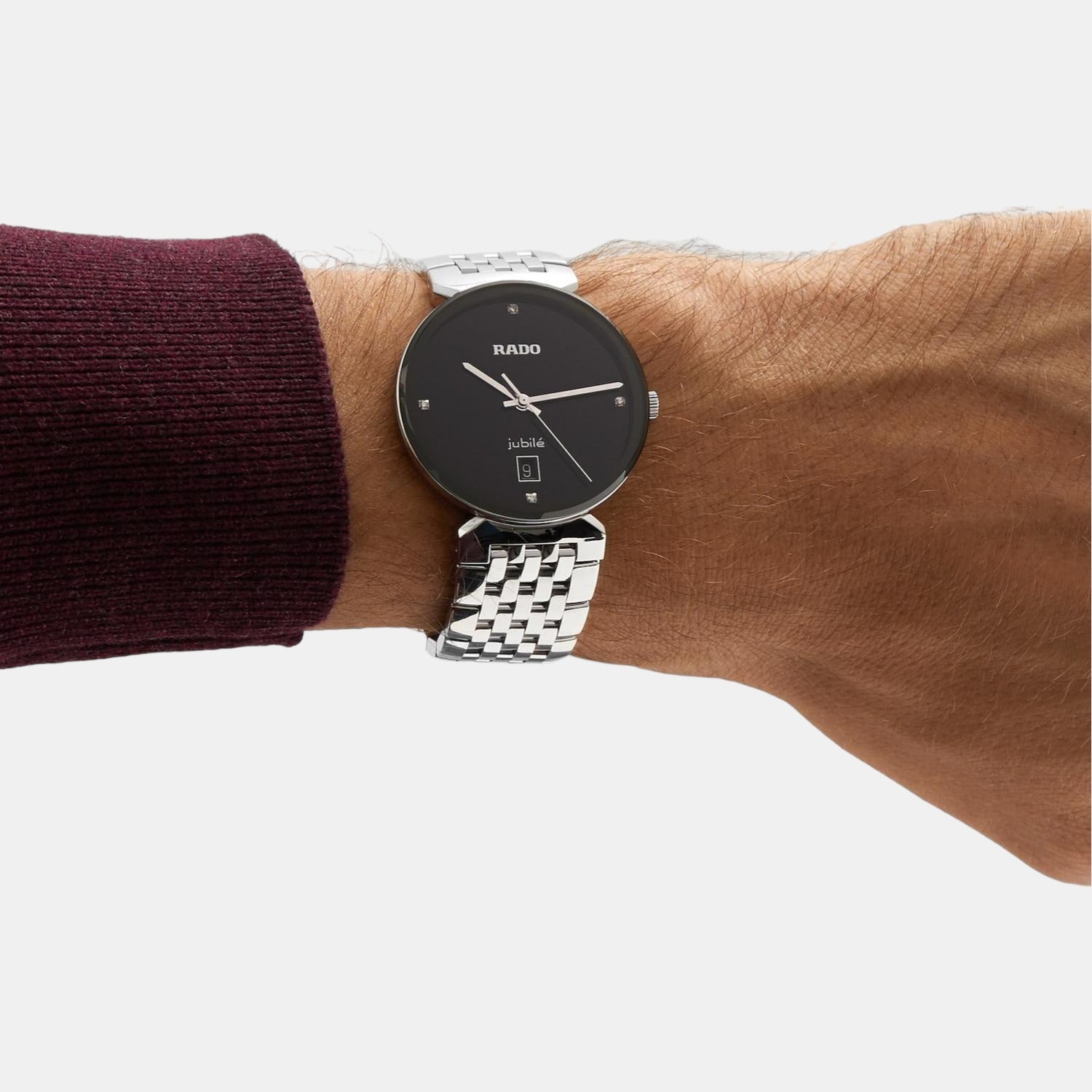 Rado Stainless Steel Round watch