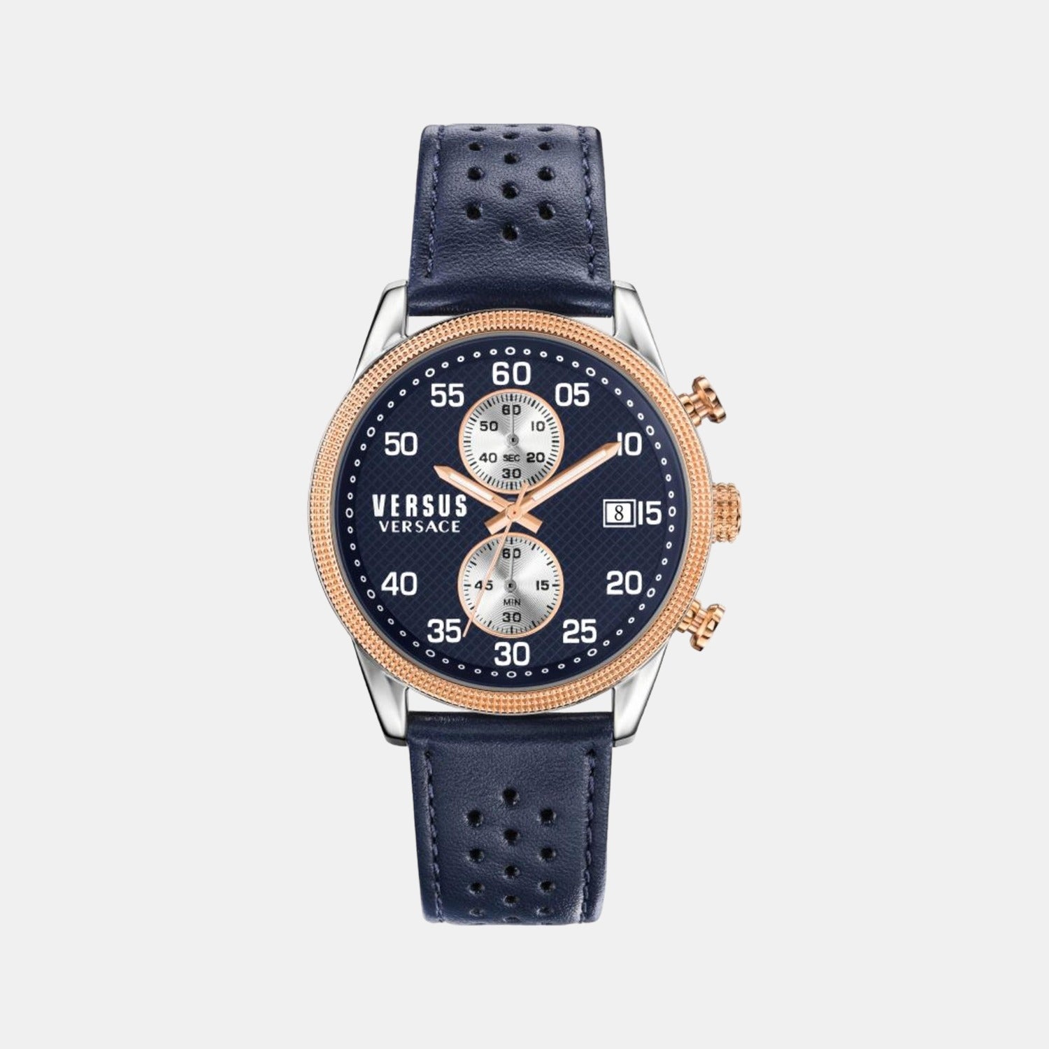 Versus Round Blue Chronograph watch