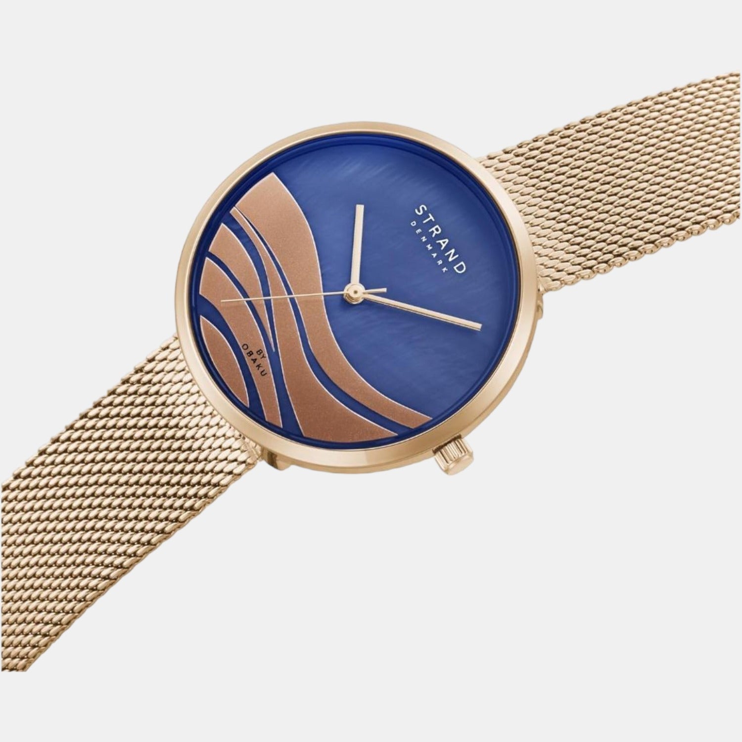 Strand Stainless Steel Round watch