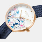 Strand Women Round Silver watch