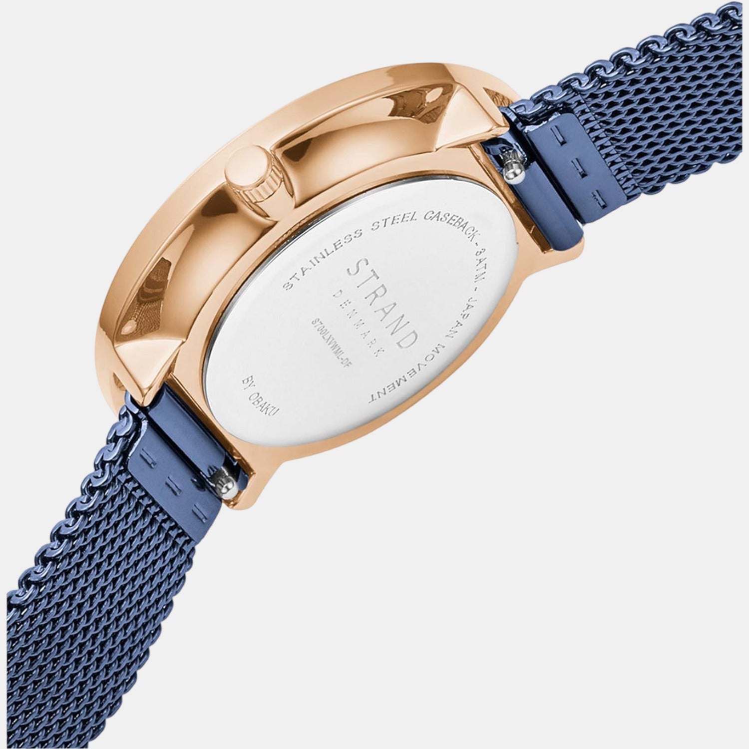 Strand Brass Round watch