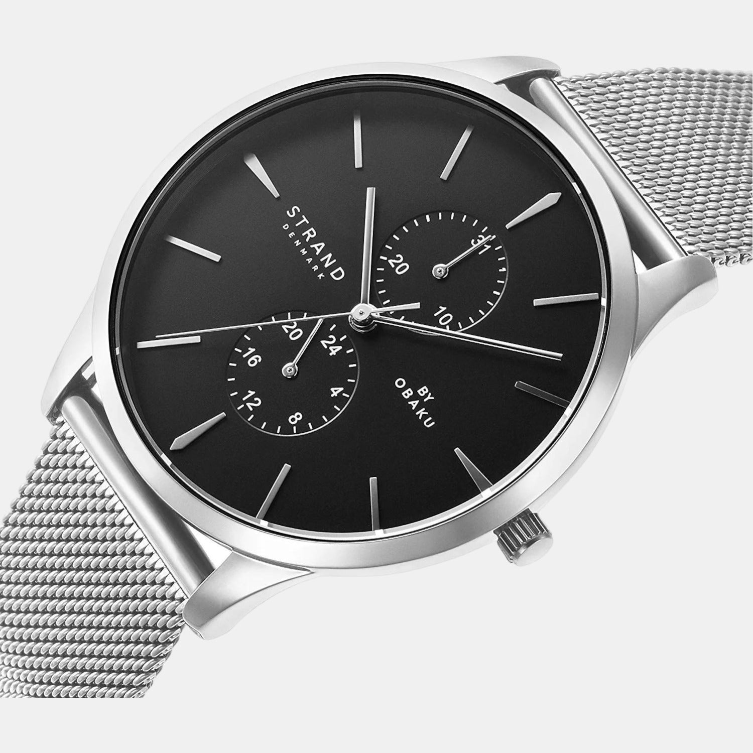 Strand Men Round Black watch