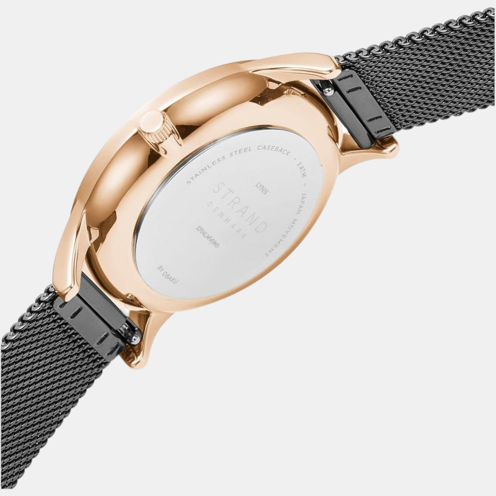 Strand Women Round Black watch