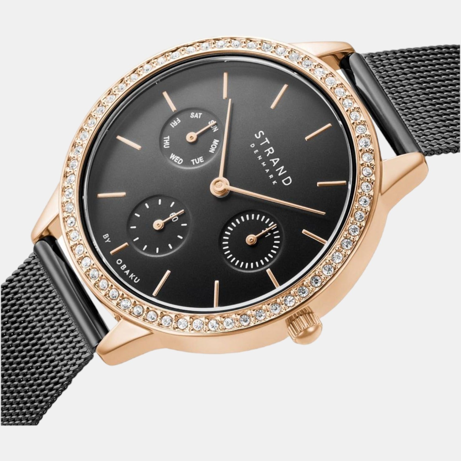 Strand Brass Round watch