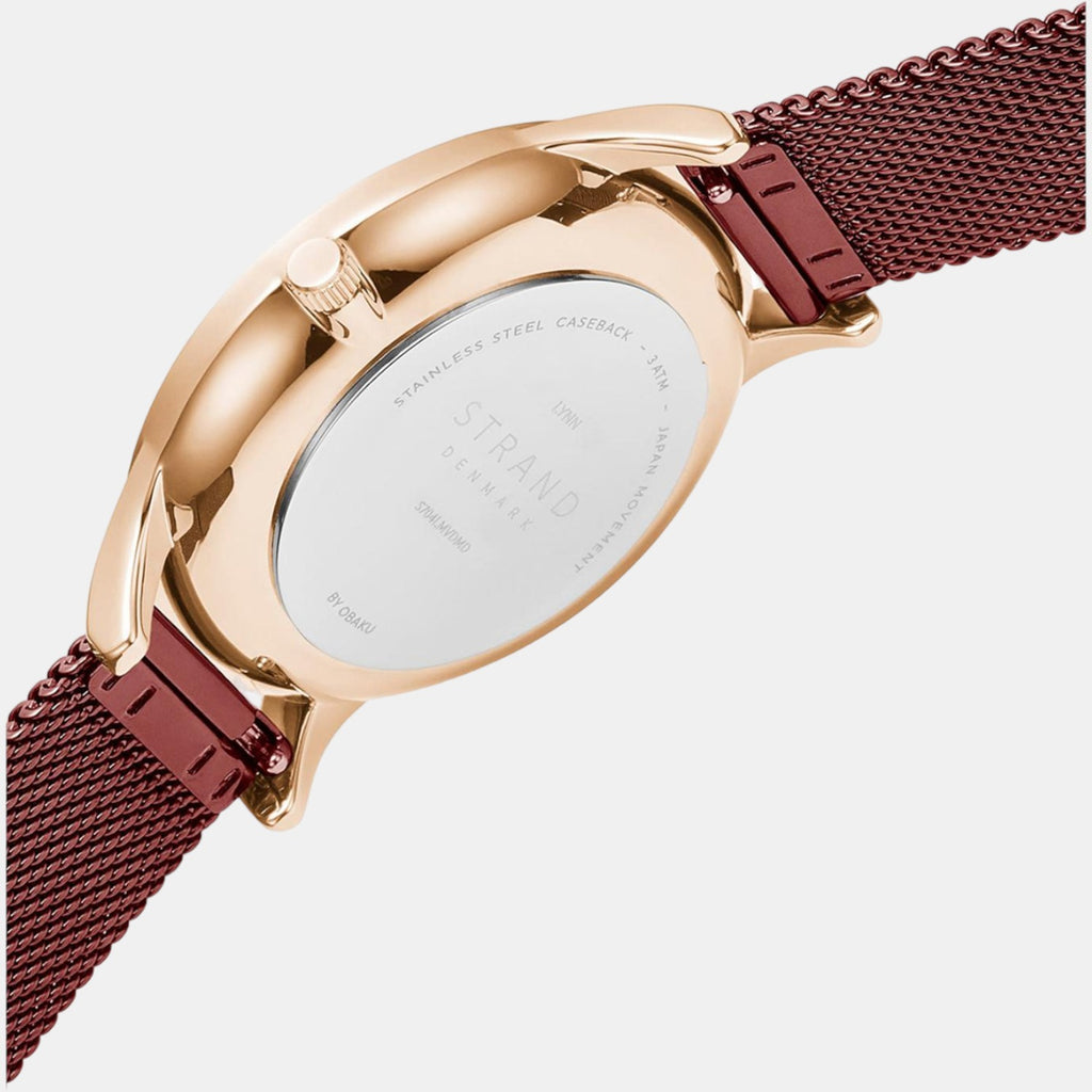 Strand Brass Round watch