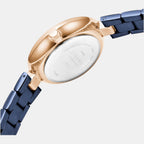 Strand Women Round Blue watch