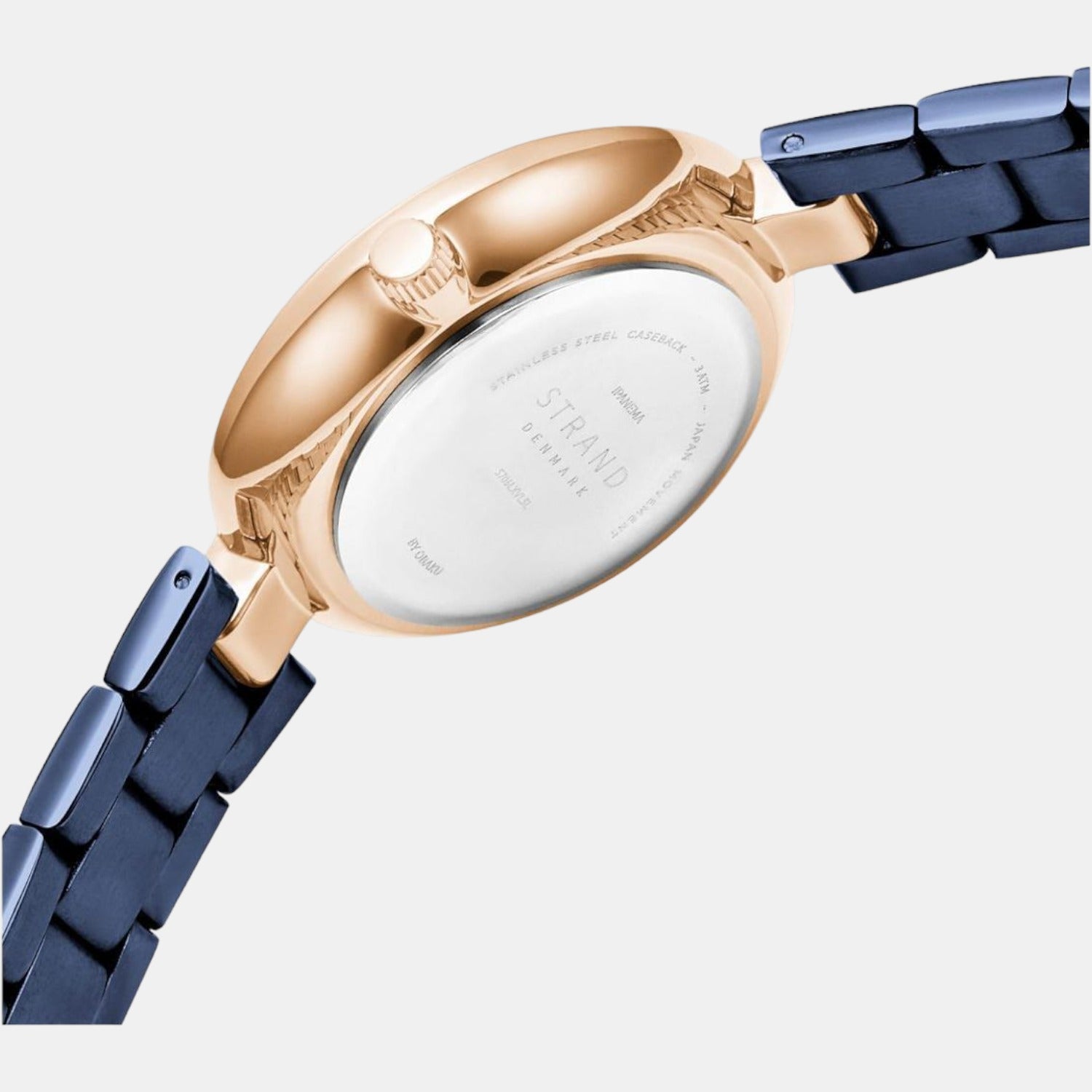 Strand Women Round Blue watch