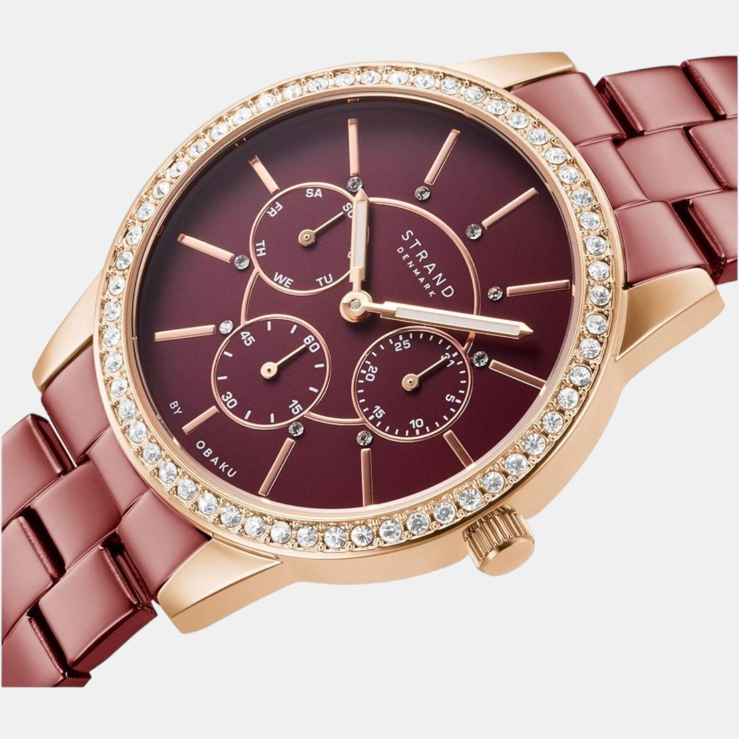 Strand Brass Round watch