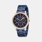 Strand Round Blue Analog watch
