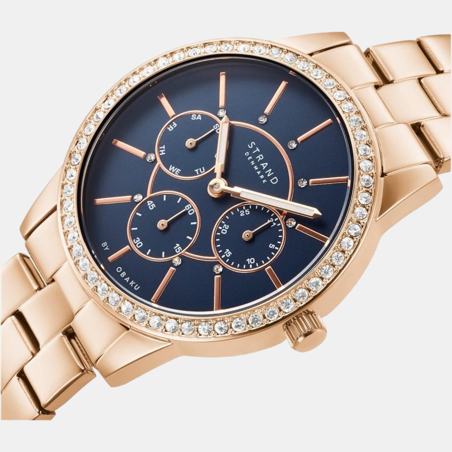 Strand Brass Round watch