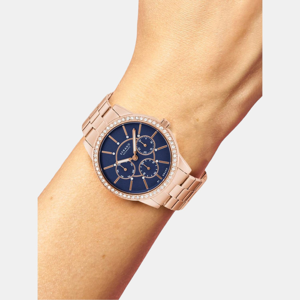 Strand Stainless Steel Blue watch