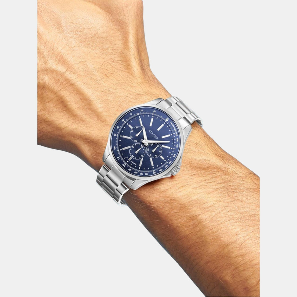Strand Stainless Steel Blue watch