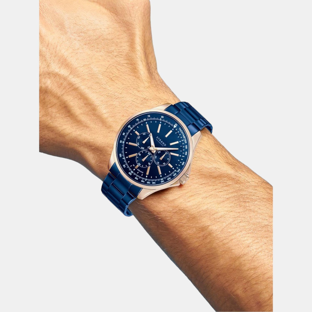 Strand Stainless Steel Blue watch