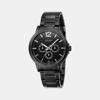 Strand Round Black Analog watch