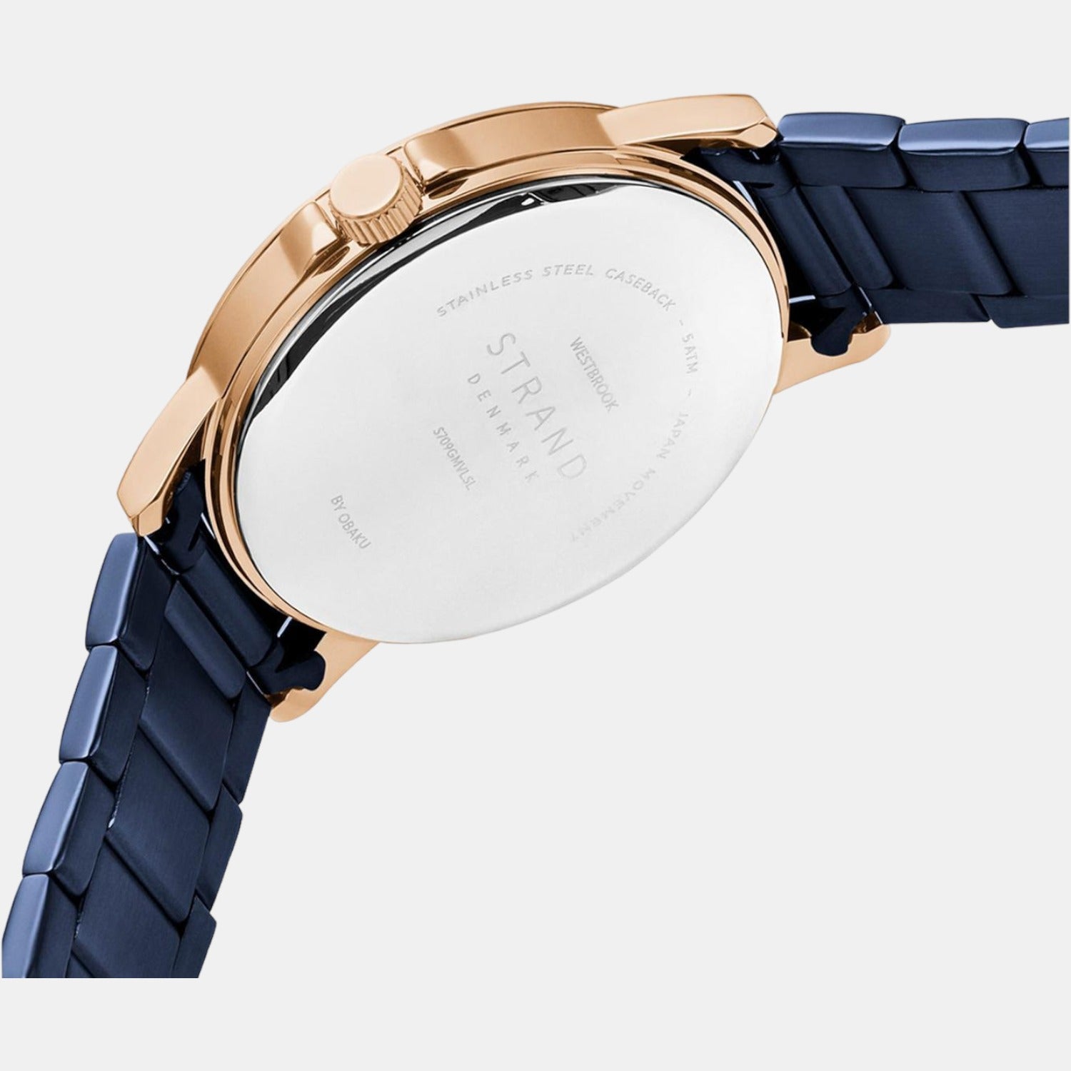 Strand Brass Round watch