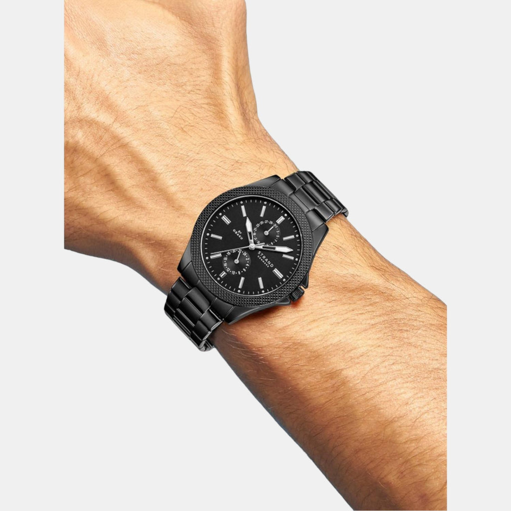 Strand Stainless Steel Black watch