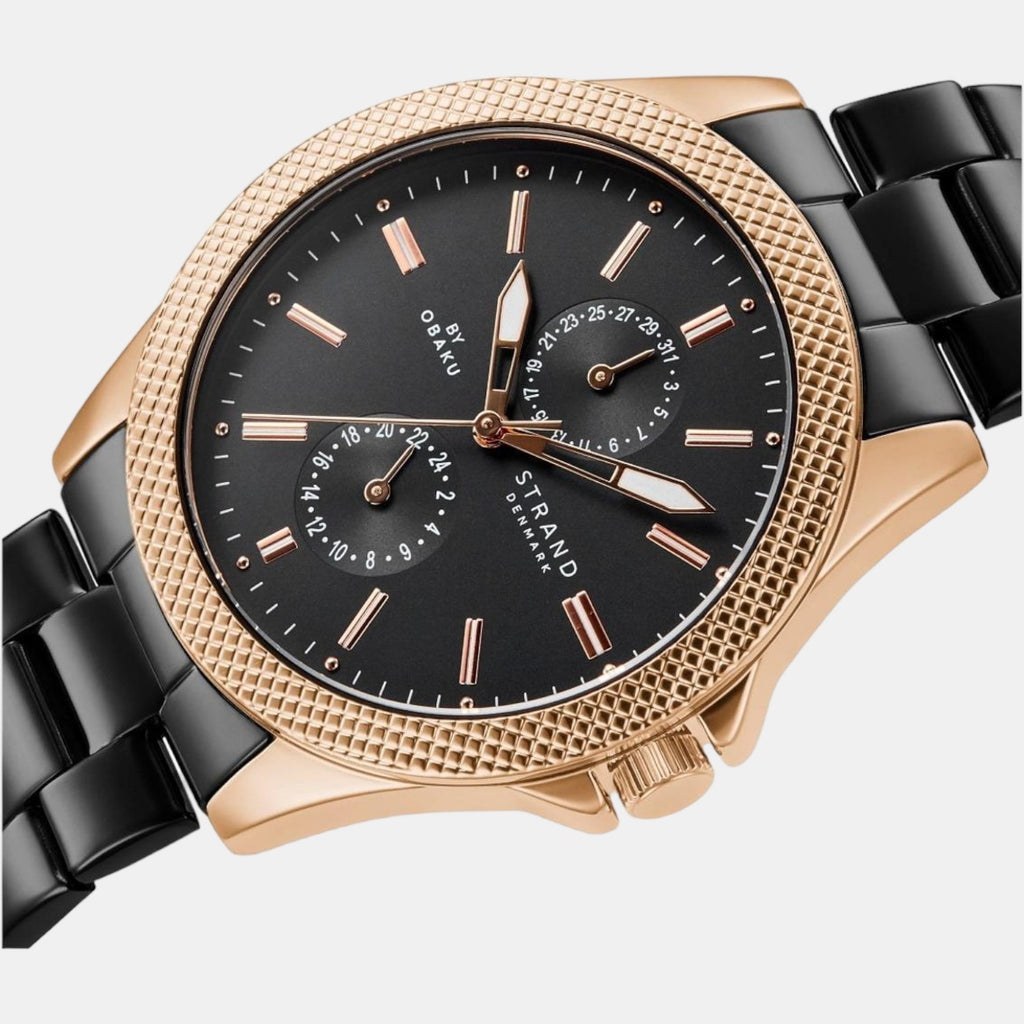 Strand Brass Round watch