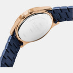 Strand Men Round Blue watch