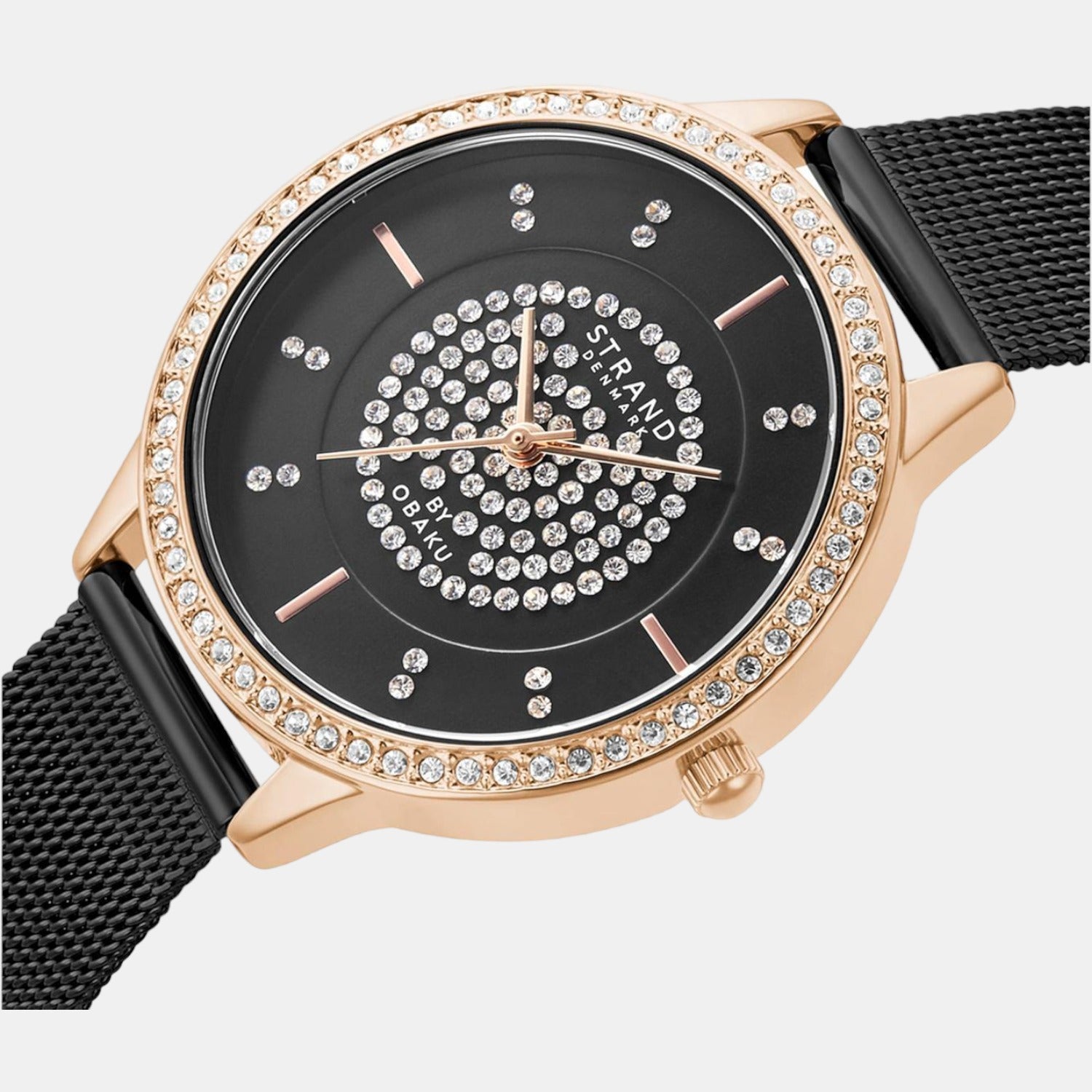 Strand Women Round Black watch