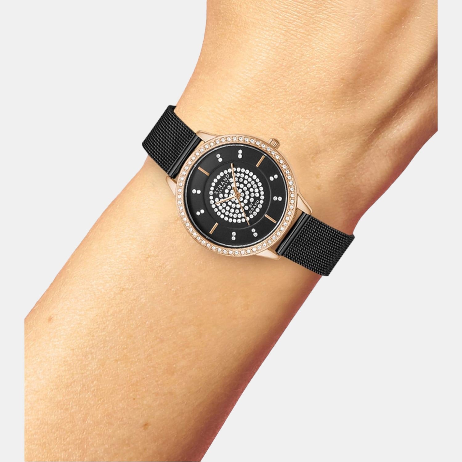 Strand Stainless Steel Round watch