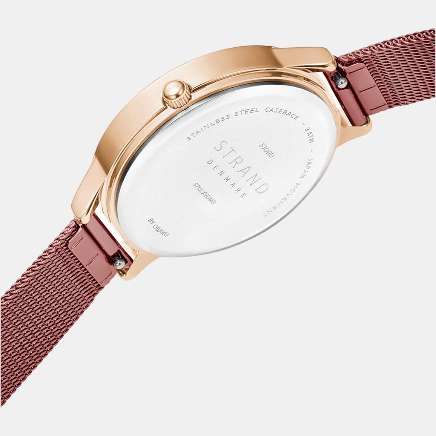 Strand Brass Round watch