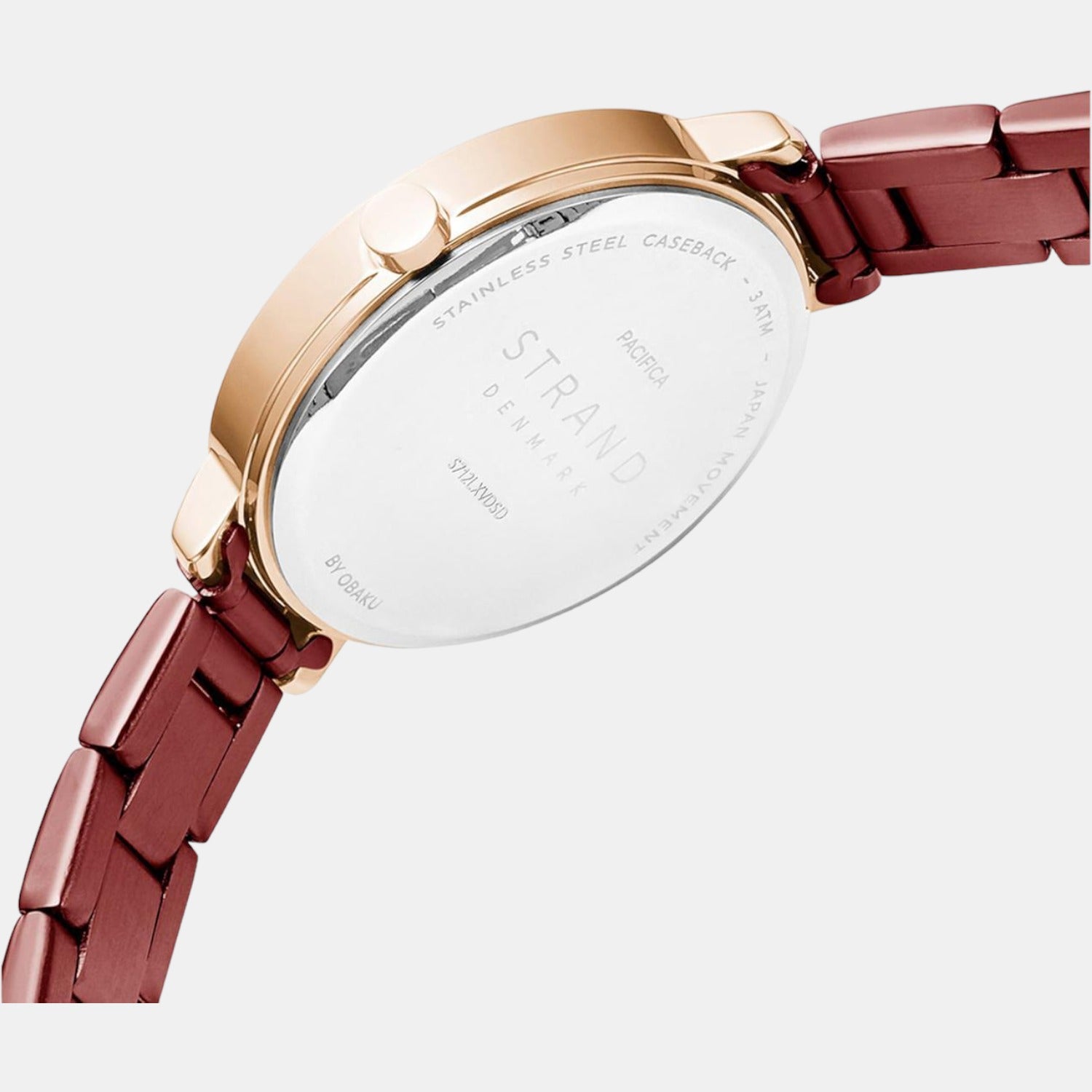 Strand Brass Round watch