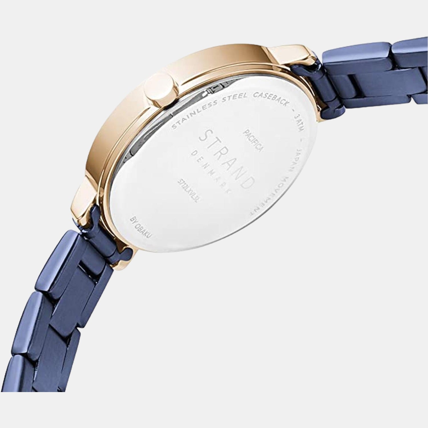 Strand Brass Round watch