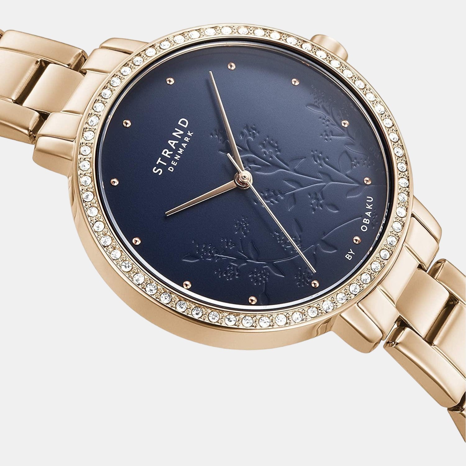 Strand Brass Round watch