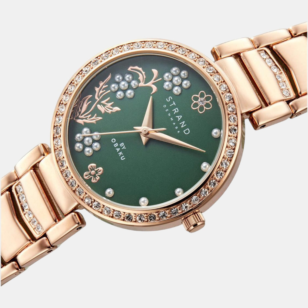 Strand Stainless Steel Round watch