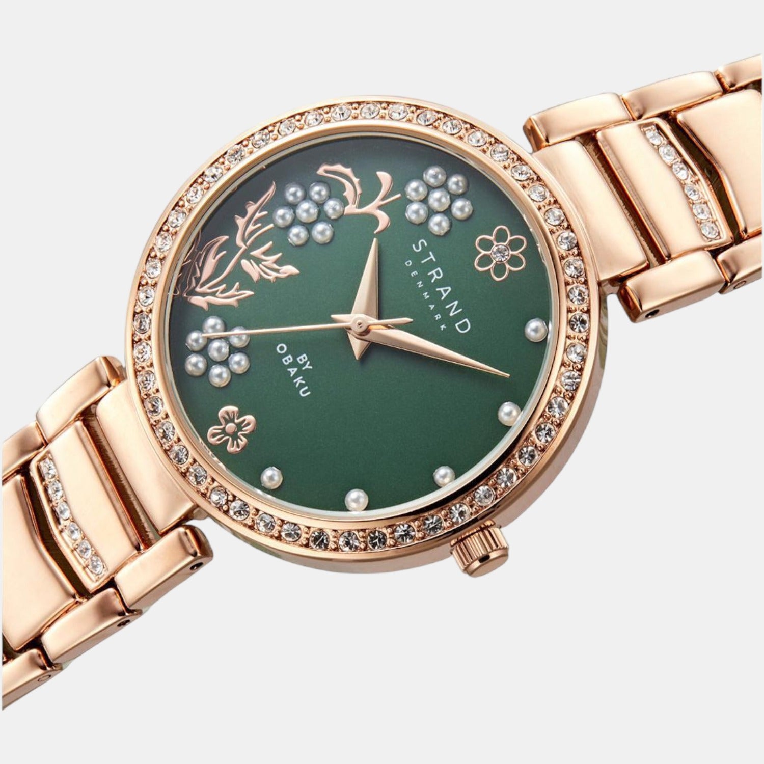 Strand Stainless Steel Round watch