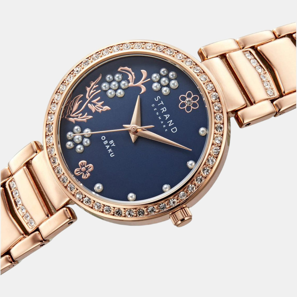 Strand Brass Round watch