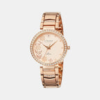 Strand Round Rose Gold Analog watch