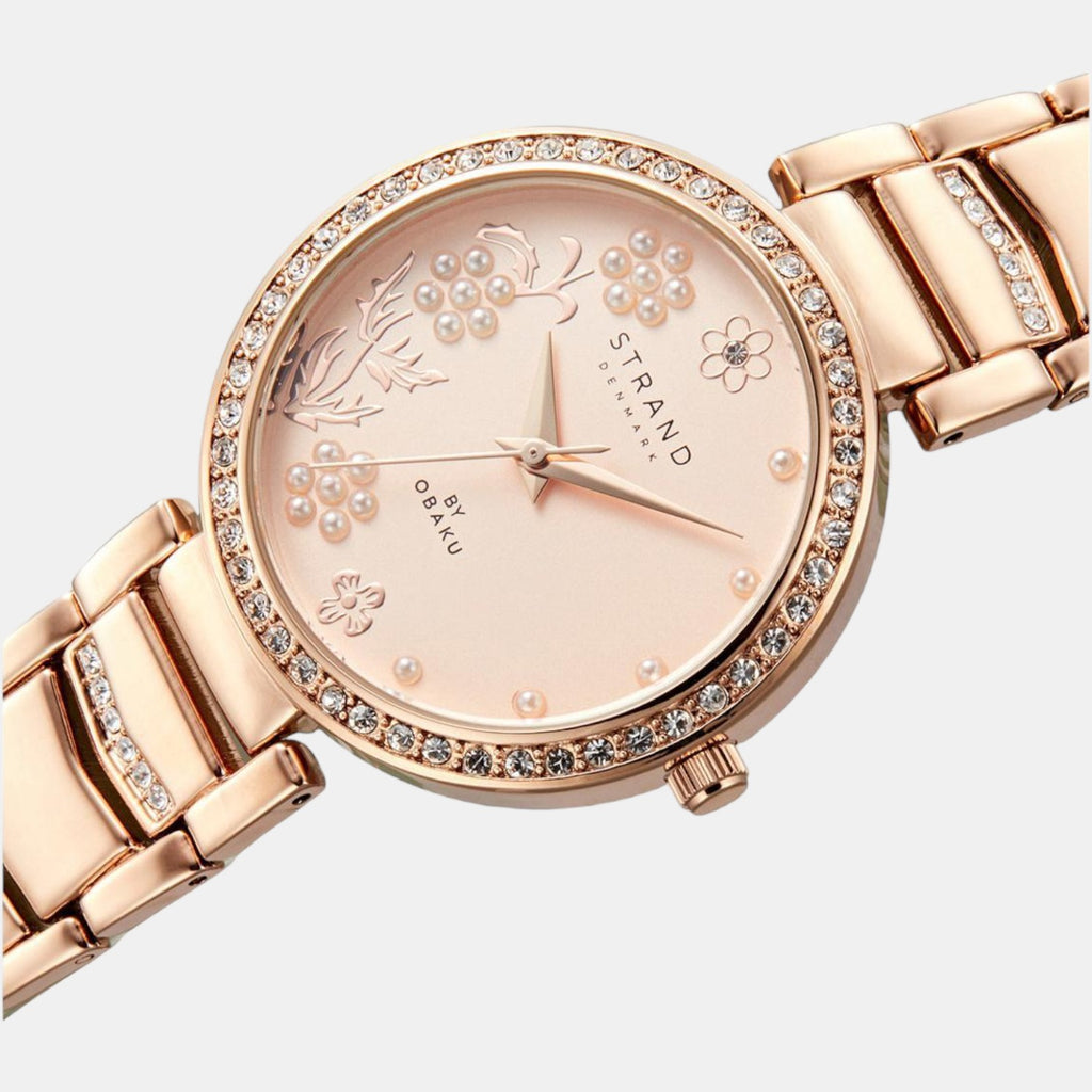 Strand Brass Round watch